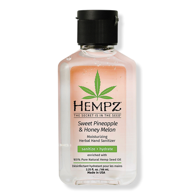 Hempz Travel Size Sweet Pineapple & Honey Melon Moisturizing Hand Sanitizer