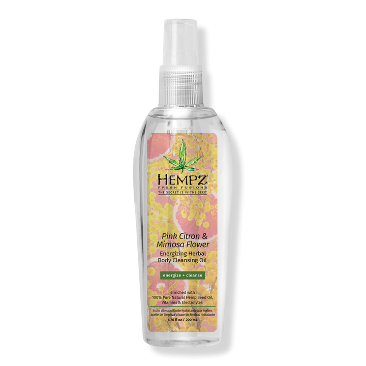 Hempz Fresh Fusions Pink Citron & Mimosa Flower Energizing Herbal Body Cleansing Oil #1