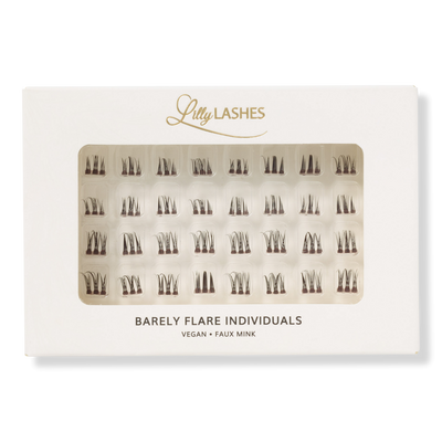 Lilly Lashes Barely Flare Individual Flare Faux Mink Lashes