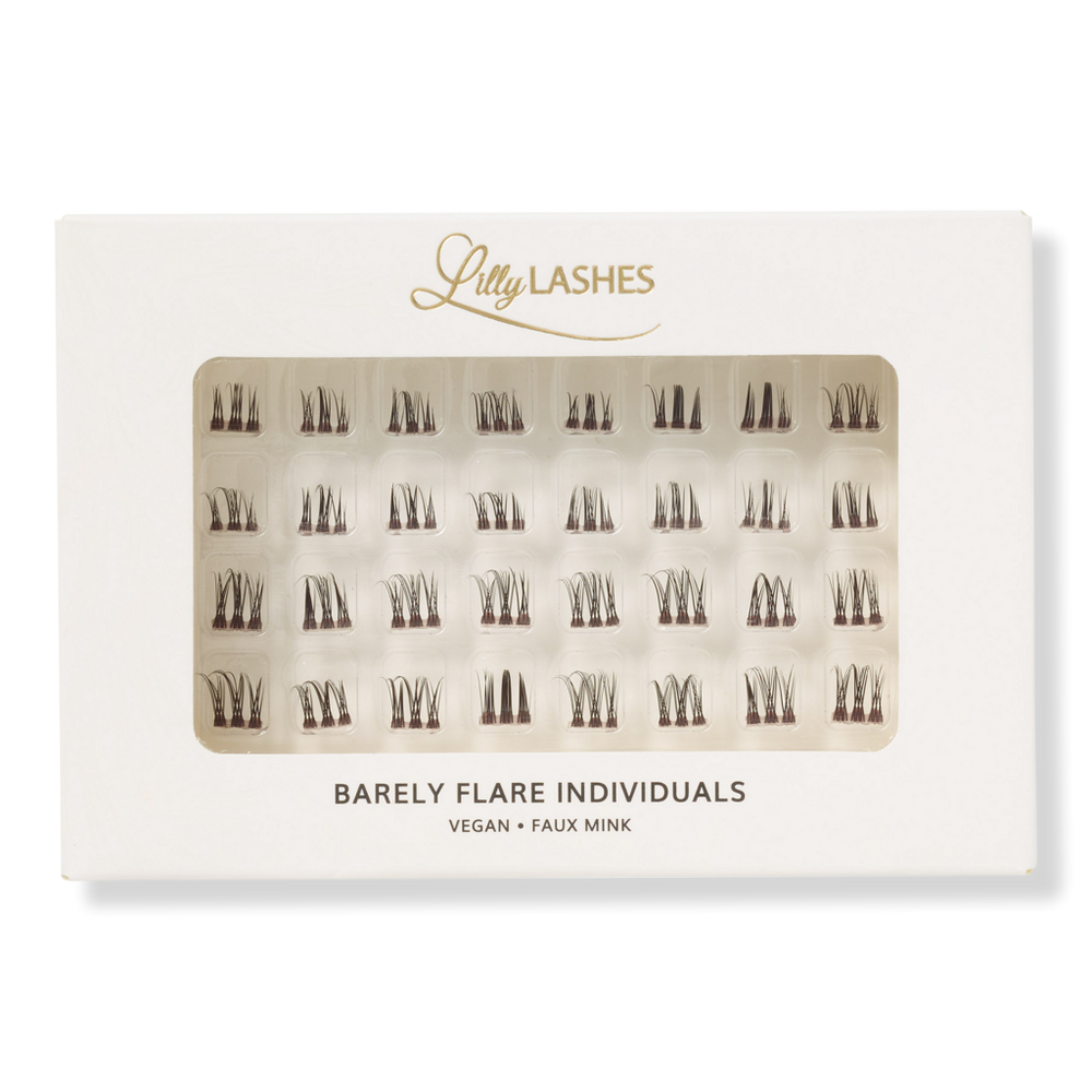 Lilly Lashes Barely Flare Individual Flare Faux Mink Lashes