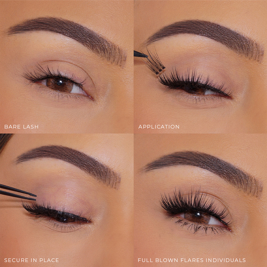 Individual Flares - Full Blown Flare Up - Lilly Lashes