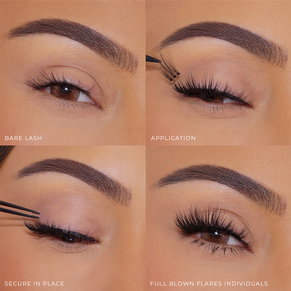 Individual Flares - Barely Flare - Lilly Lashes