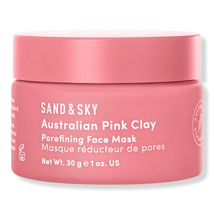 SAND & SKY Travel Size Australian Pink Clay - Porefining Face Mask #1
