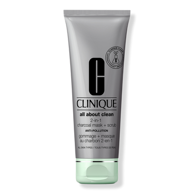 Clinique All About Clean 2-in-1 Charcoal Face Mask + Scrub