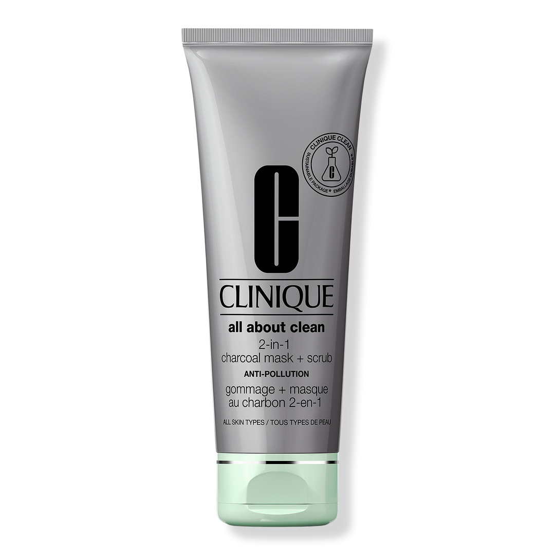 Clinique All About Clean 2-in-1 Charcoal Face Mask + Scrub #1
