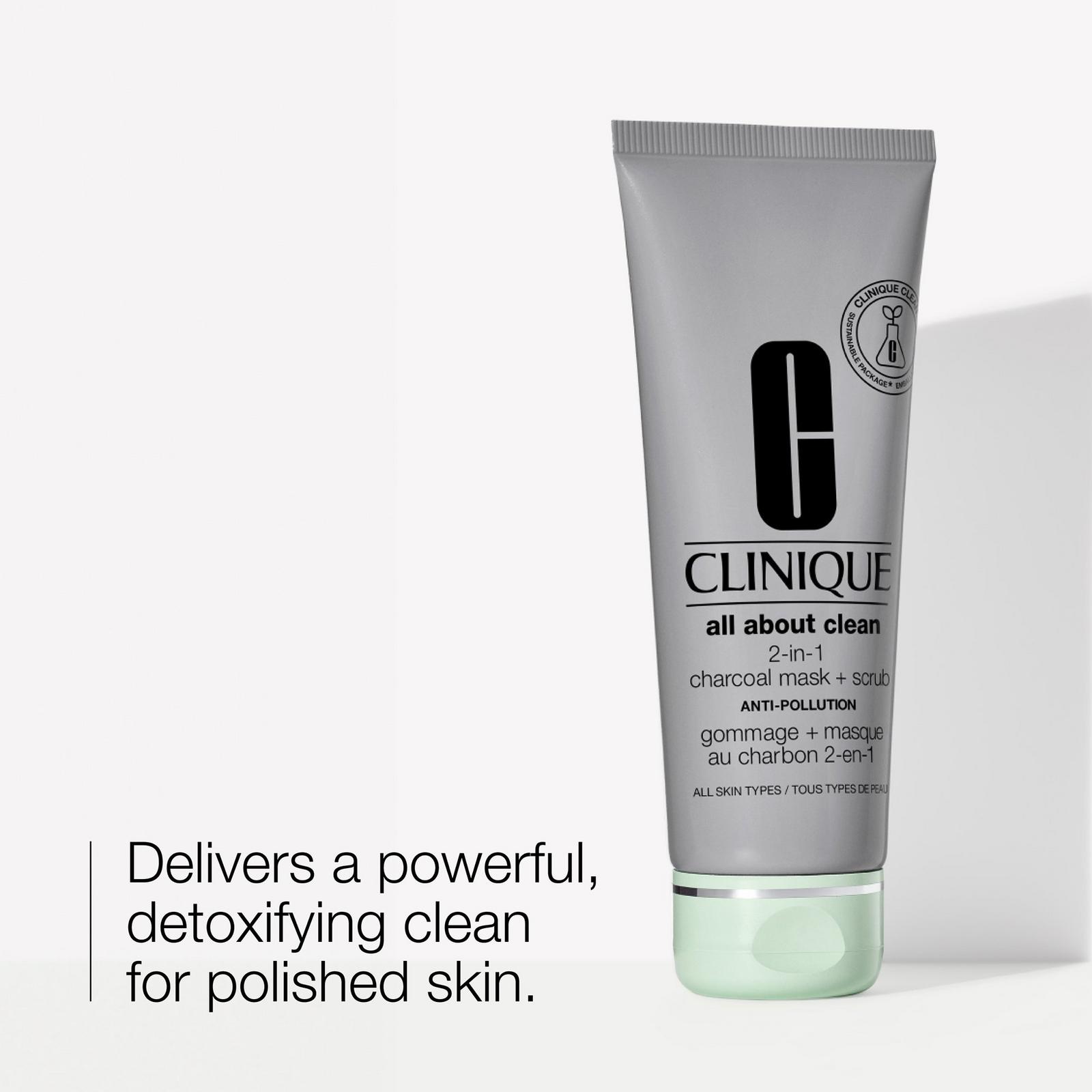 All About Clean 2-in-1 Charcoal Face Mask + Scrub