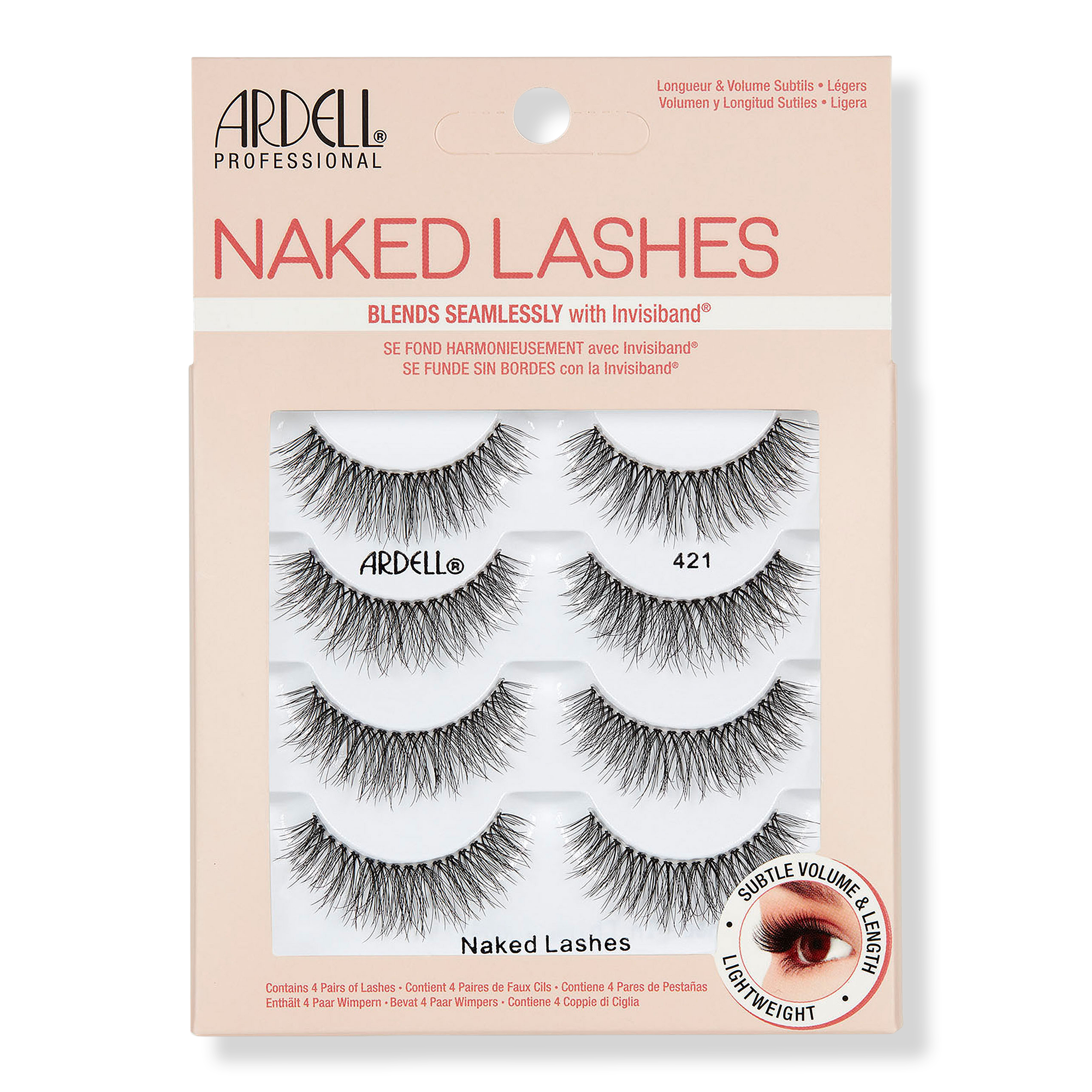 Ardell Naked False Lashes #421 Multipack #1