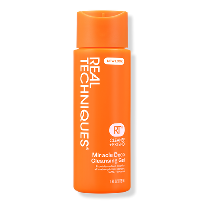 Real Techniques Miracle Deep Brush + Sponge Cleansing Gel