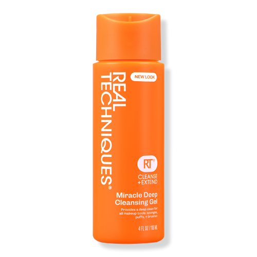 Real Techniques - Miracle Deep Brush + Sponge Cleansing Gel | Ulta