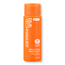 Real Techniques Miracle Deep Brush + Sponge Cleansing Gel