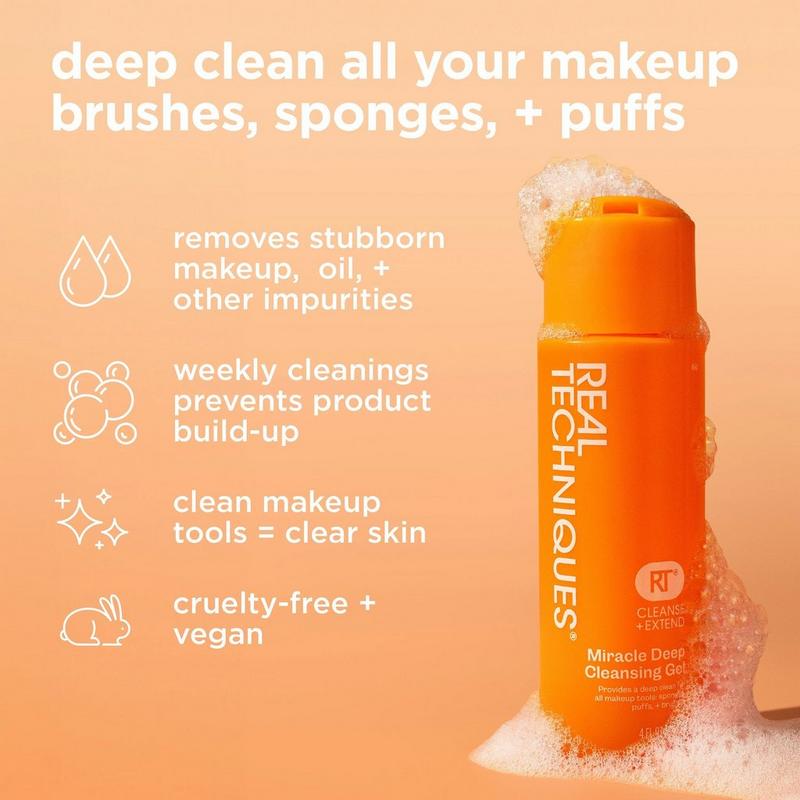 Real Techniques Miracle Deep Brush + Sponge Cleansing Gel #2
