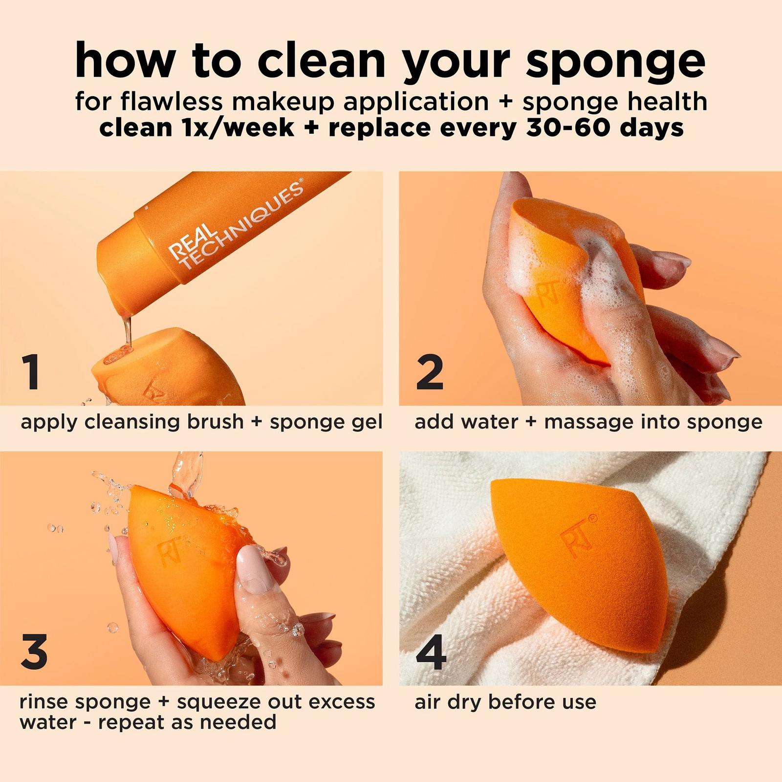 Makeup Brush + Sponge Cleansing Gel