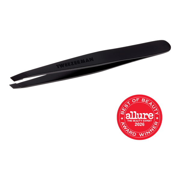 Tweezerman Black Matte Slant Tweezer #2