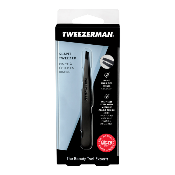 Tweezerman Black Matte Slant Tweezer #3