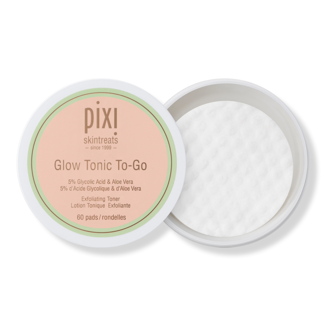 Pixi Glow Tonic To-Go 5% Glycolic Acid Exfoliating Toner Pads #1