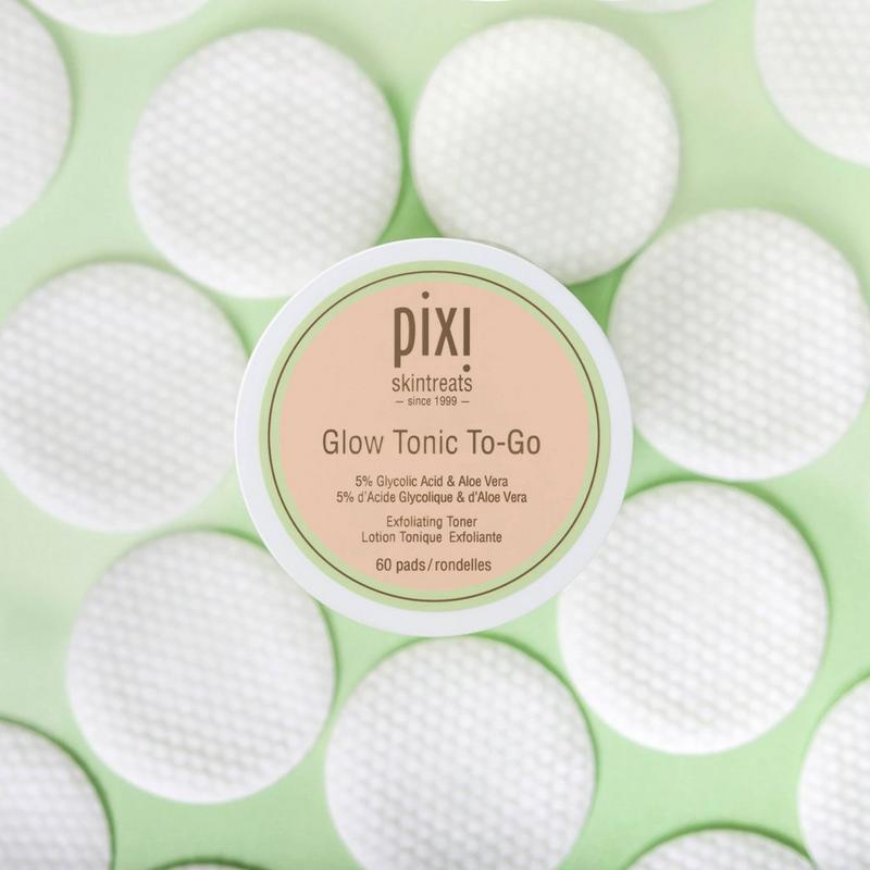 pixi glutathione tablets Pixi - Glow Tonic To-Go 5% Glycolic Acid Exfoliating Toner Pads