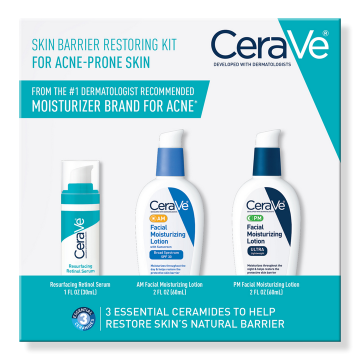 CeraVe Skin Barrier Restoring Kit for Acne Prone Skin #1