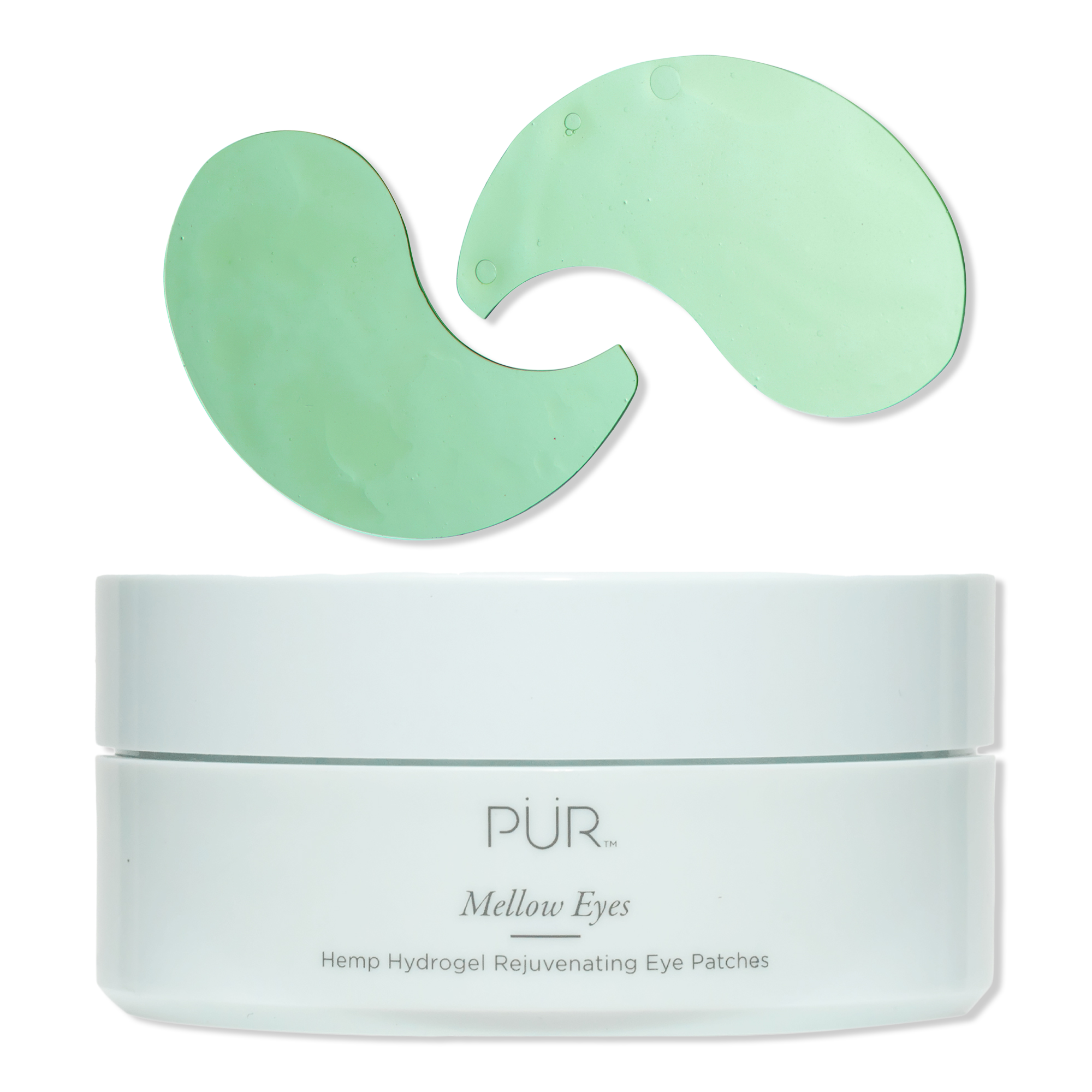 PÜR PUR Mellow Eyes Hemp Hydrogel Eye Patches #1