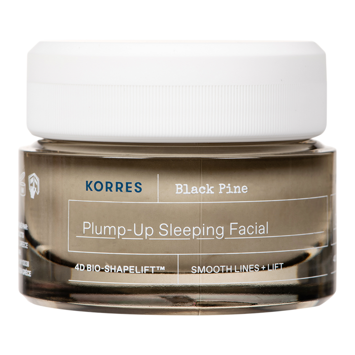 KORRES Black Pine Plump-Up Sleeping Facial #1