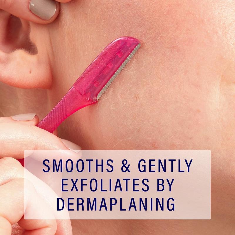 Schick - 8 ct Hydro Silk Touch-Up Exfoliating Dermaplaning Tool