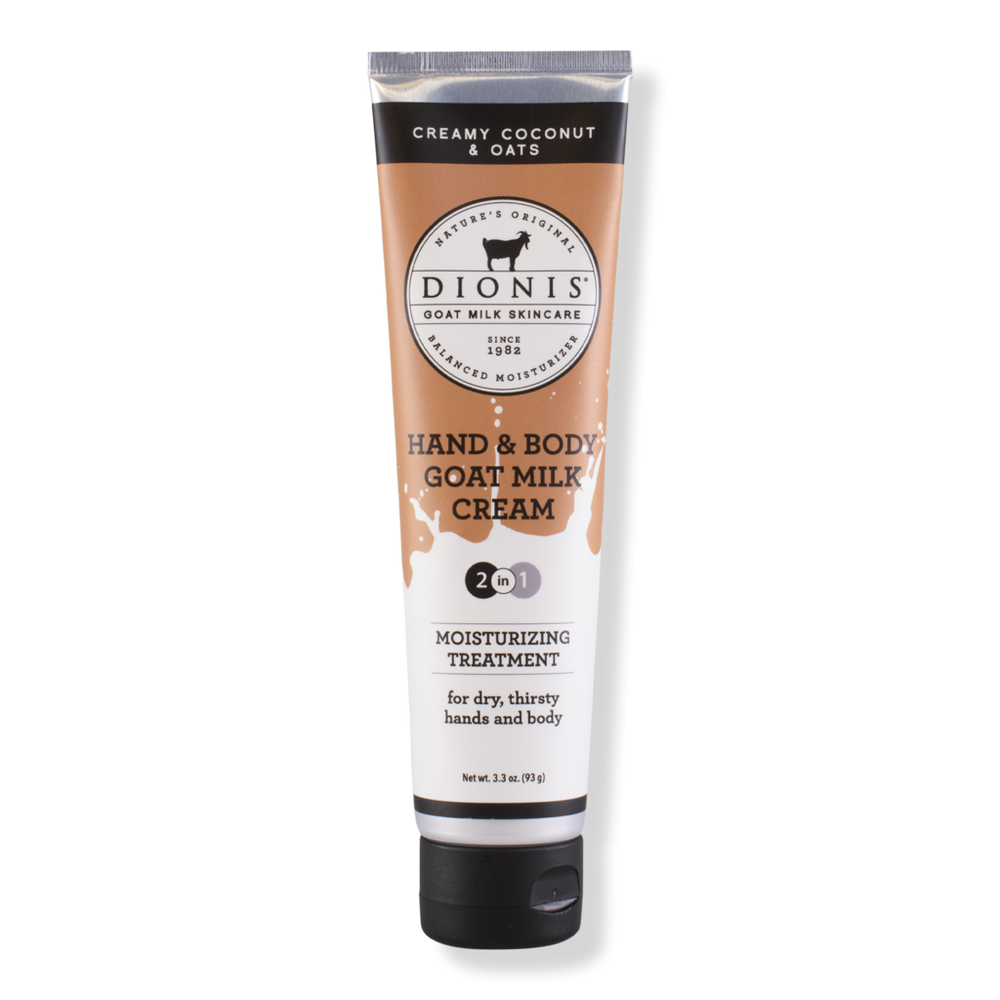 Dionis Hand & Body Goat Milk Cream - Creamy Coconut Oats