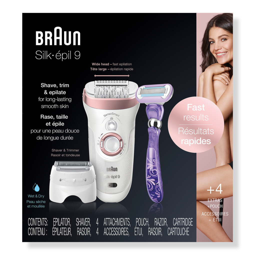 Effortless Hair Removal with Braun Silk Epil 9, Review & Results