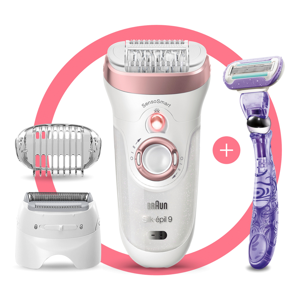 Braun Epilator Series 9, World's 1st Smart Epilator