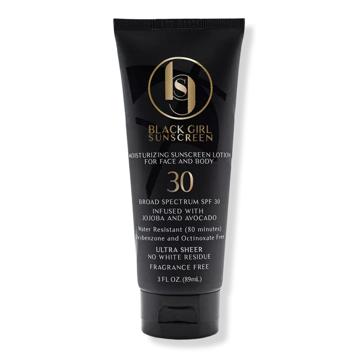 Black Girl Sunscreen Moisturizing Sunscreen Lotion SPF 30