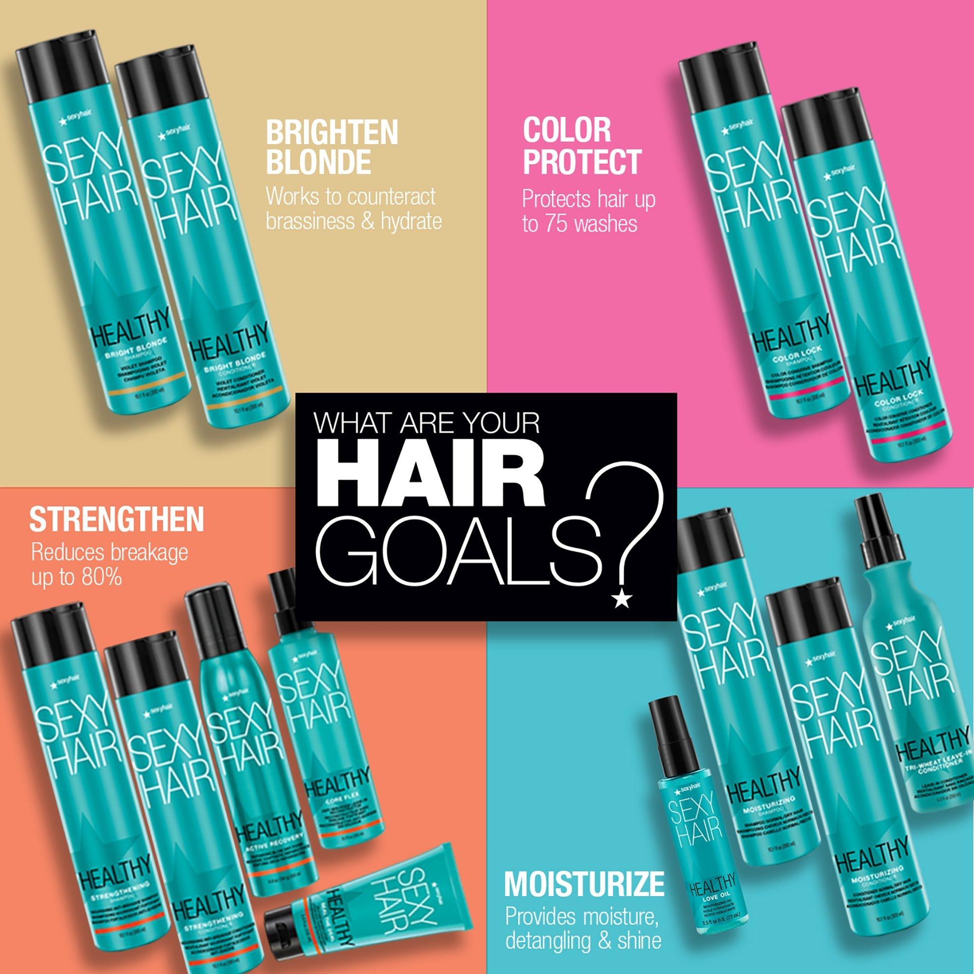 Sexy Hair Active Recovery Blow Dry Foam - Thumbnail 2