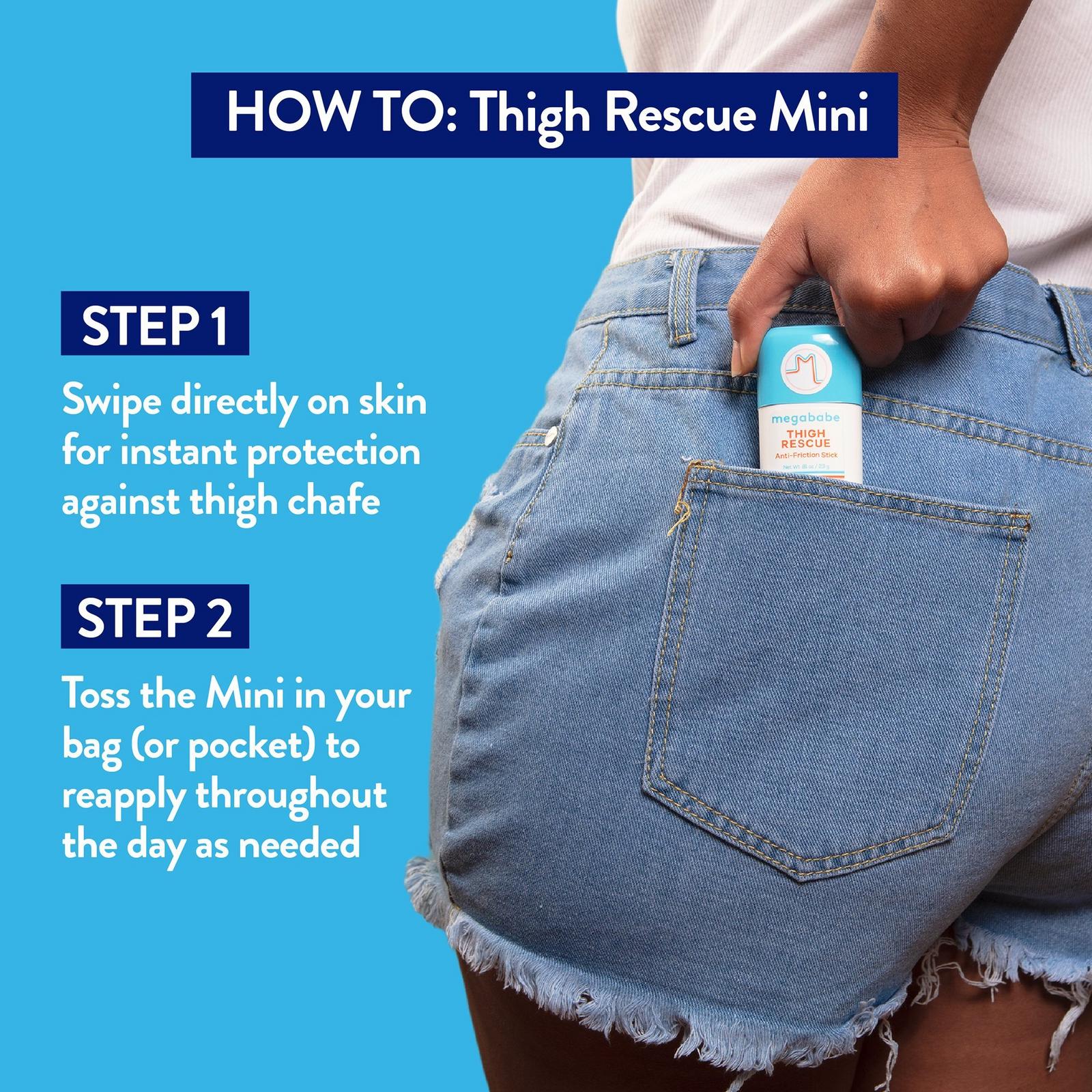 Thigh Rescue Mini Anti-Friction Stick