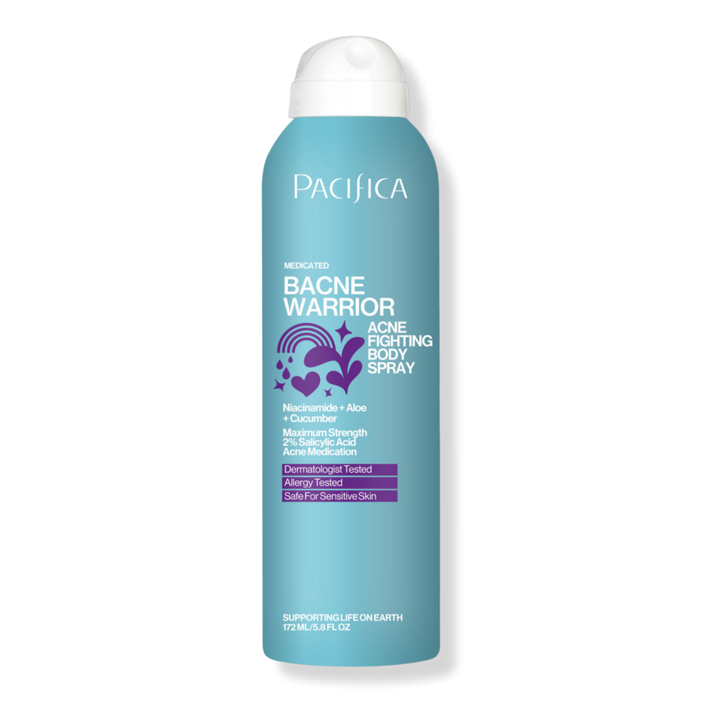 Bacne Warrior Acne Fighting Spray for Back and Chest Acne