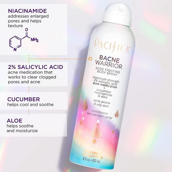 Pacifica Bacne Warrior Acne Fighting Spray for Back and Chest Acne #2