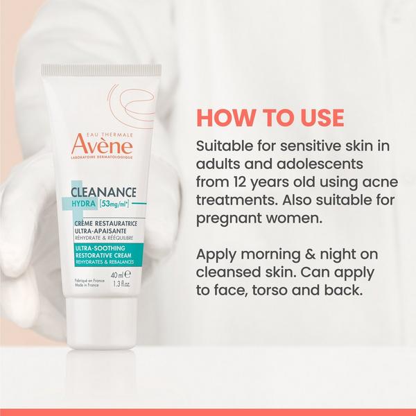 Avène Cleanance Hydra Ultra-Soothing Restorative Cream #5