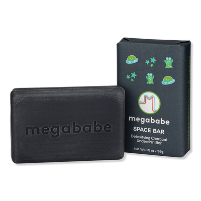 megababe Space Bar Detoxifying Charcoal Underarm Bar