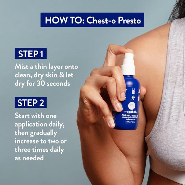 megababe Chest-O Presto Clarifying Body Acne Mist #4