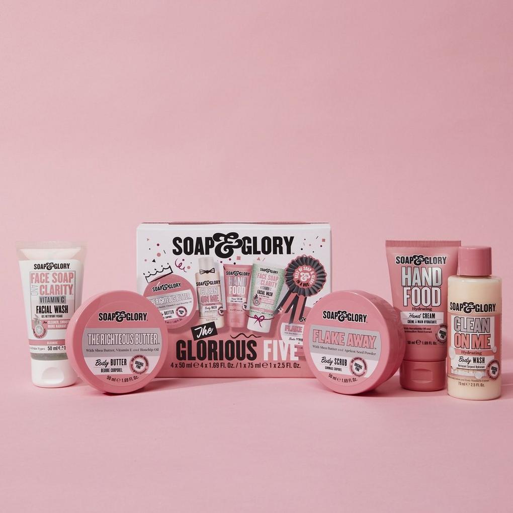 The Glorious Five Bath Gift Set - Soap & Glory