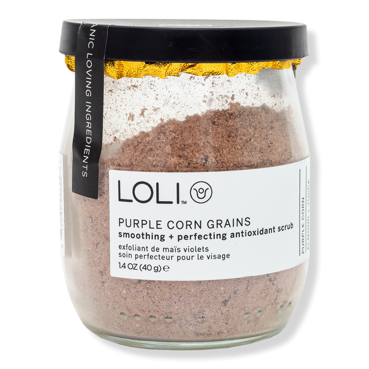 LOLI Beauty Purple Corn Grains Organic Smoothing + Perfecting Scrub #1