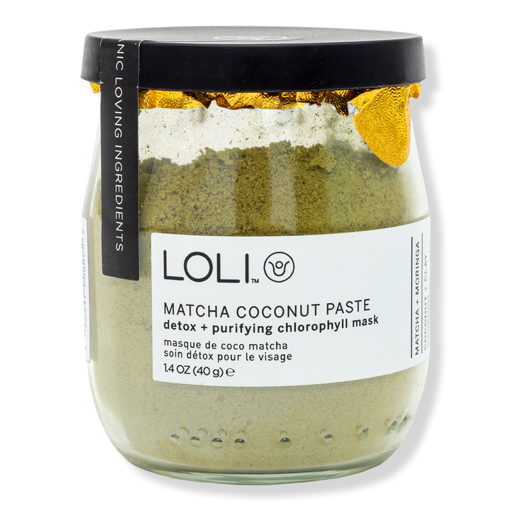 LOLI Beauty Matcha Coconut Paste Organic Detox + Purifying Chlorophyll Mask #1