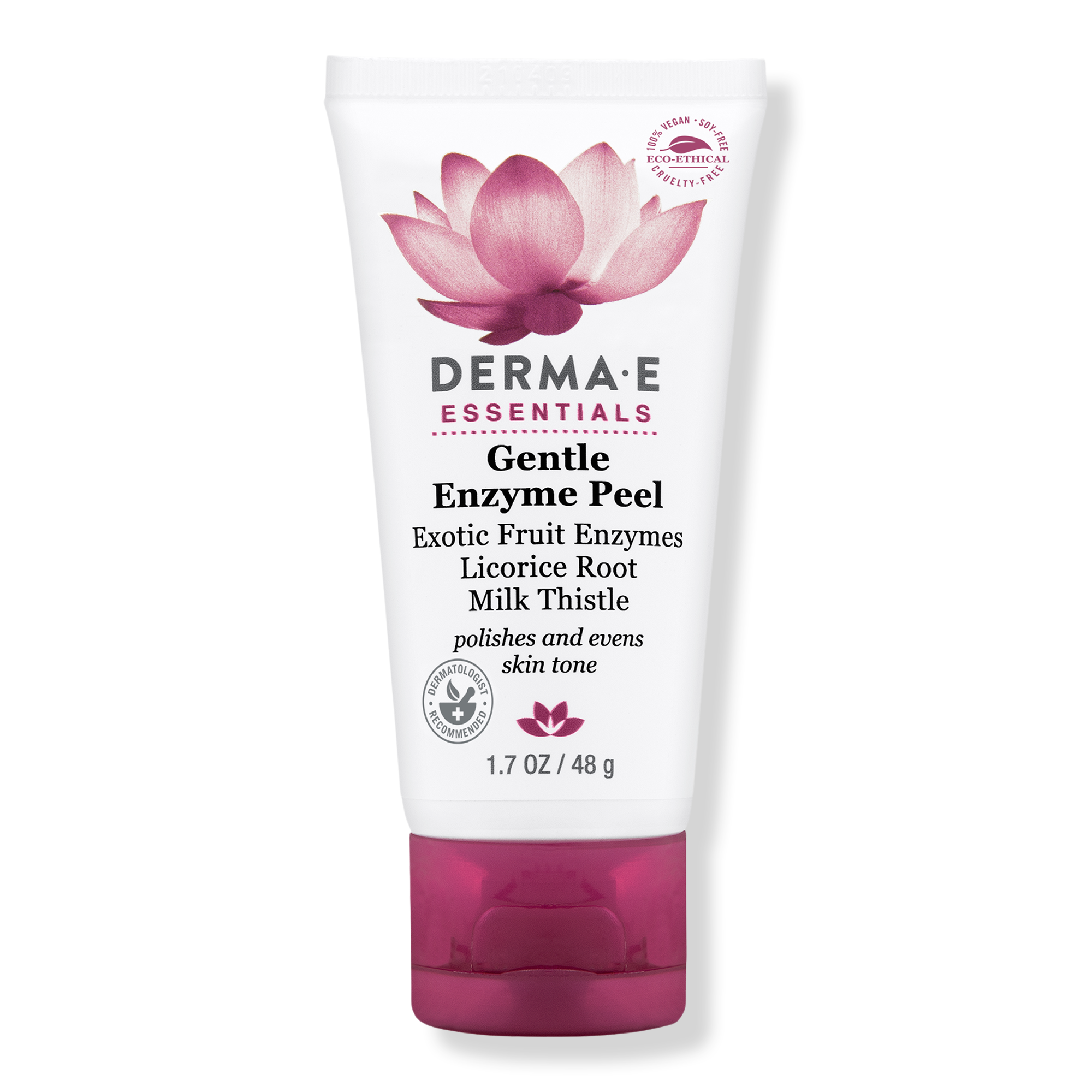 DERMA E Gentle Enzyme Peel with Licorice Root and Milk Thistle #1