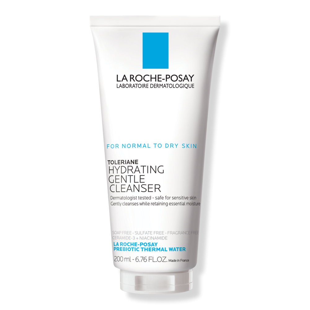 La Roche-posay Toleriane Hydrating Gentle Face Cleanser For Dry Skin - 6.7 oz