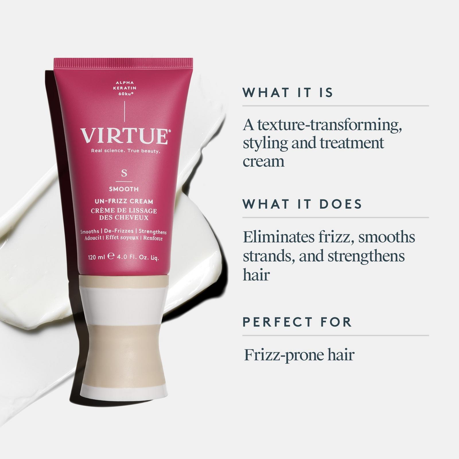 Un-Frizz Hair Styling & Smoothing Cream