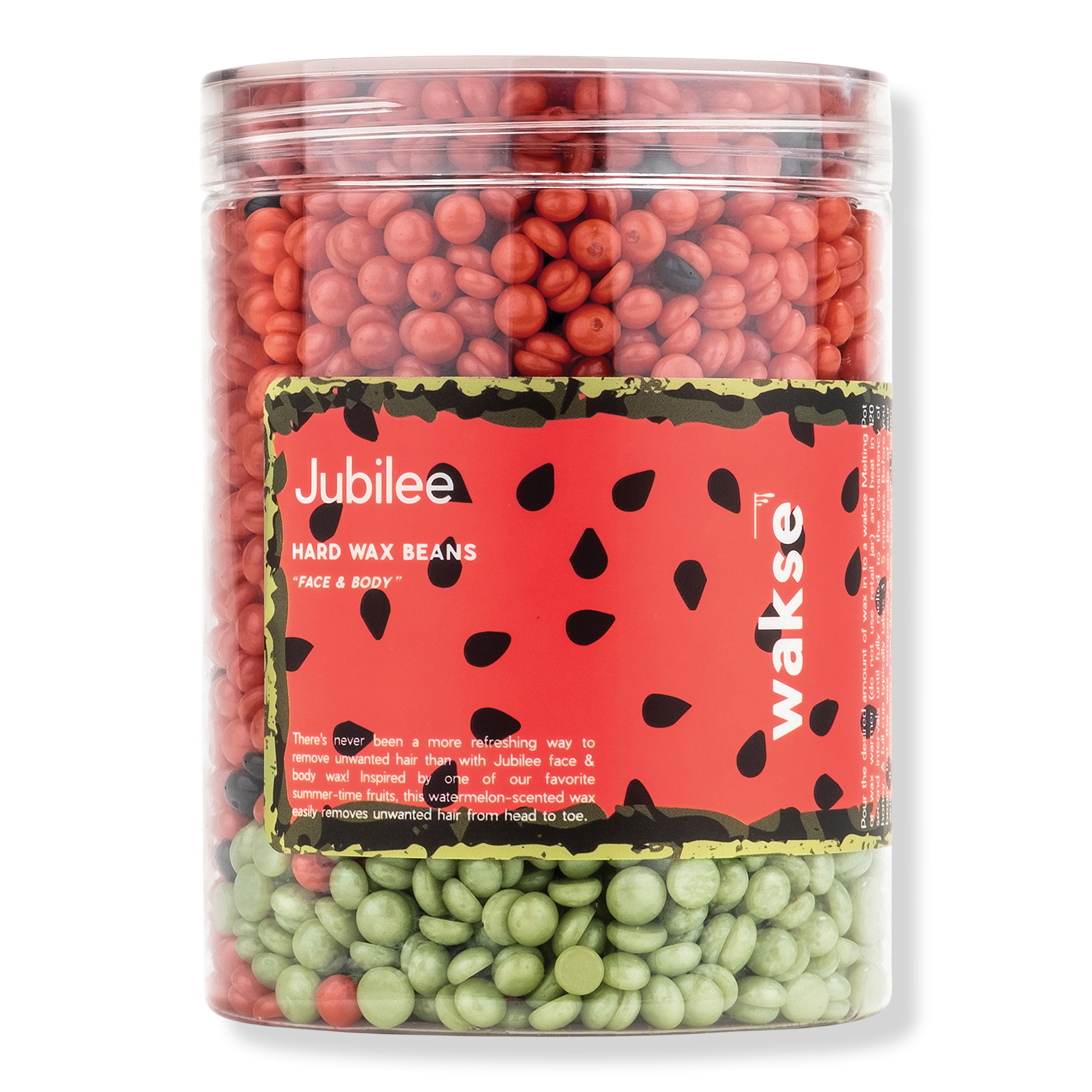 Wakse Jubilee Watermelon Hard Wax Beans #1