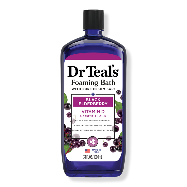 Dr Teal's Black Elderberry Foaming Bath #1