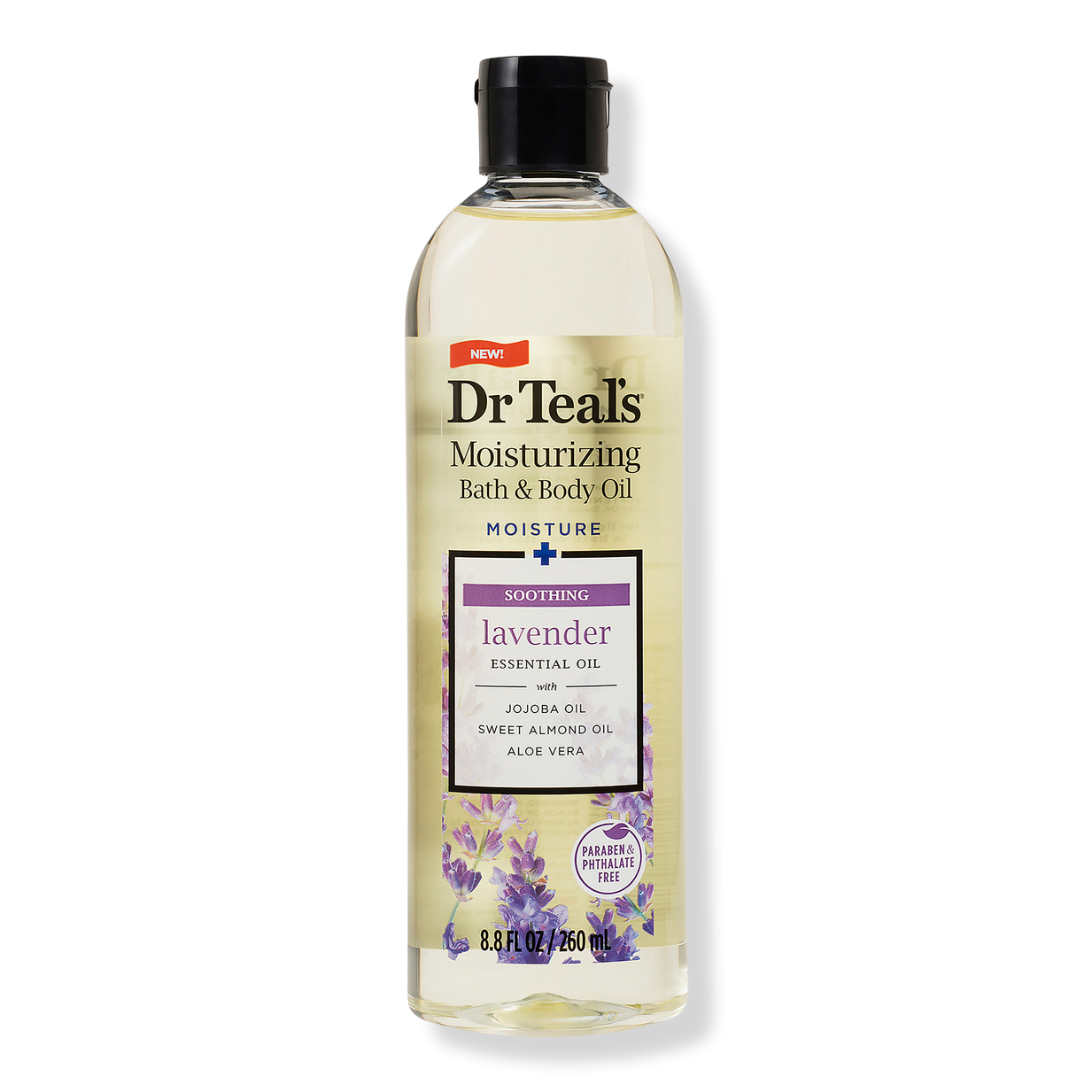 Lavender Moisturizing Bath & Body Oil - Dr Teal's