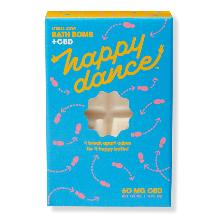 Happy Dance CBD Stress Away Bath Bomb #1