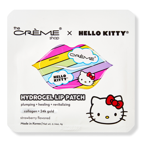 Hello Kitty Valentine Gift Set The Creme Shop Lip Balm Valentine Gift Bag &  Card