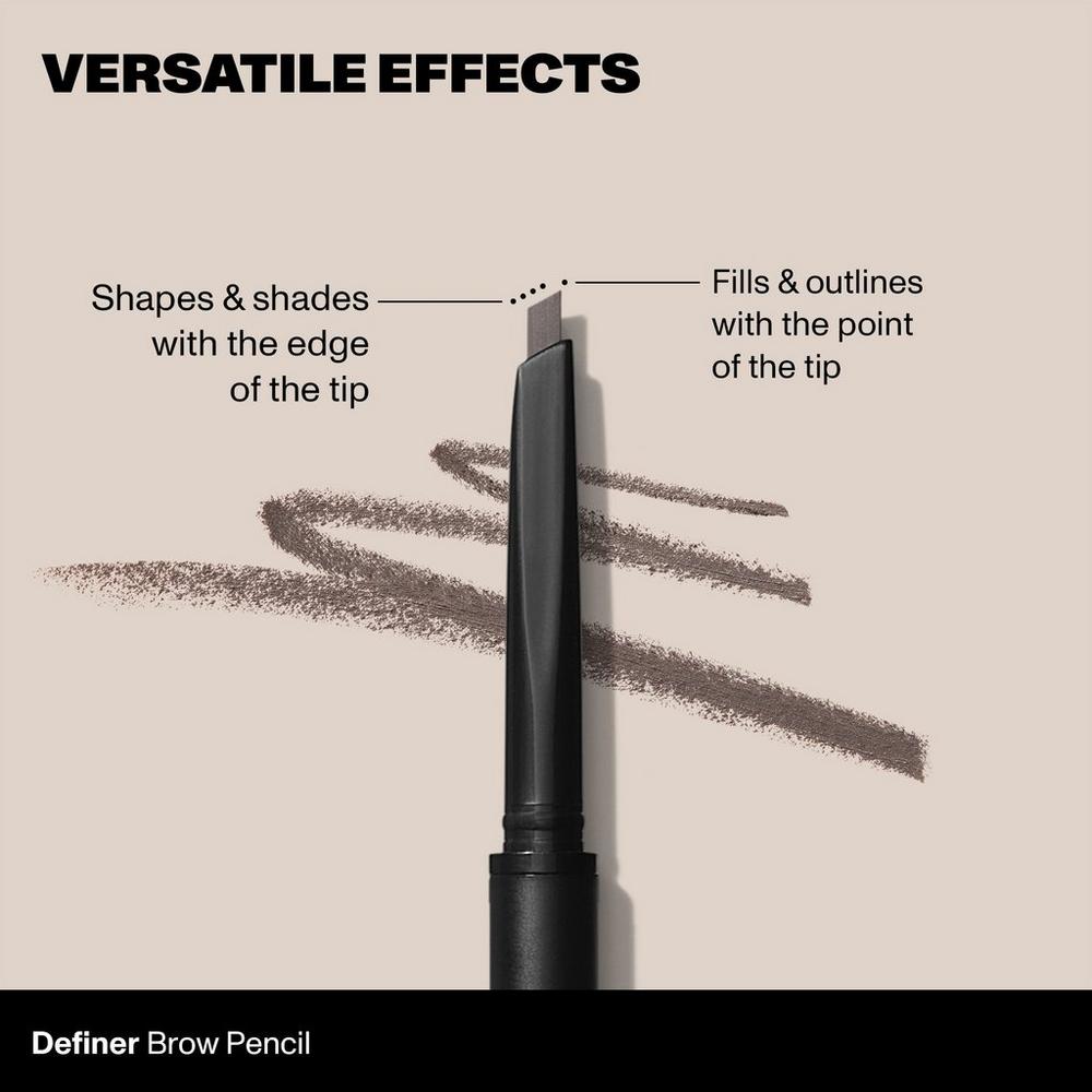 Definer Dual-Ended Brow Pencil & Spoolie - Praline