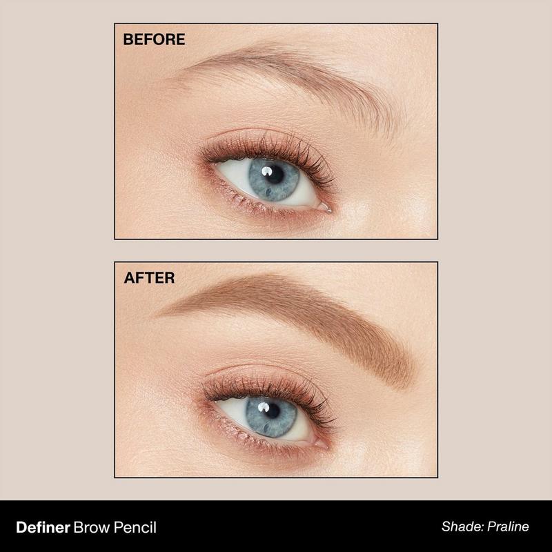Definer Dual-Ended Brow Pencil & Spoolie - Praline