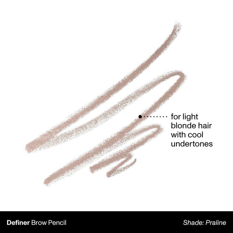 Definer Dual-Ended Brow Pencil & Spoolie - Praline