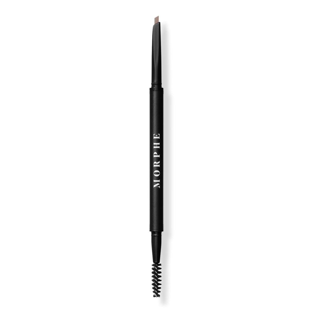 Morphe Definer Dual-ended Brow Pencil & Spoolie - Latte In Brown
